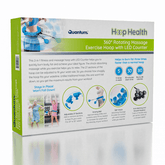 Quantum Hoop Health Deluxe - Exercise Hoop W/ LCD Counter Simple Quantum